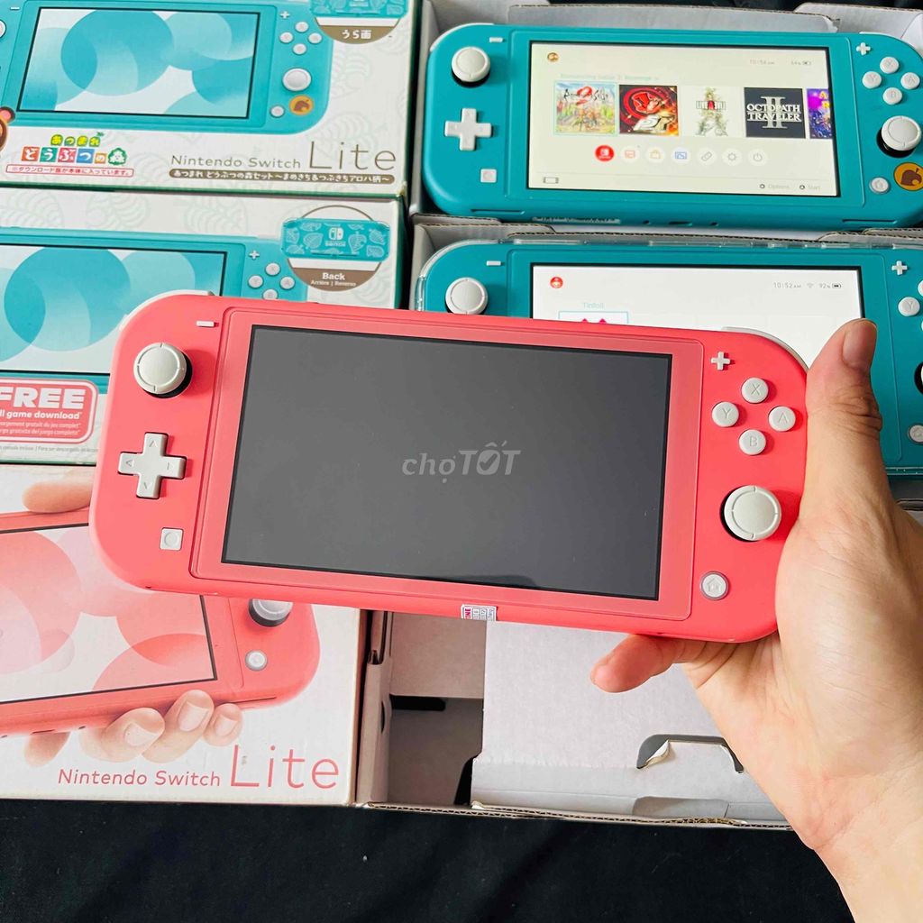 Nintendo Switch Lite Pink 99% Fullbox Date 2023