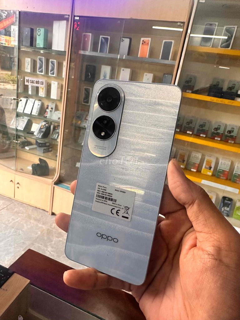 Oppo A60 128GB Bạc. Mua bán Điện thoại tại Thành phố Quảng Ngãi Quảng Ngãi được đăng bởi Phát Tài Mobile  hình 1