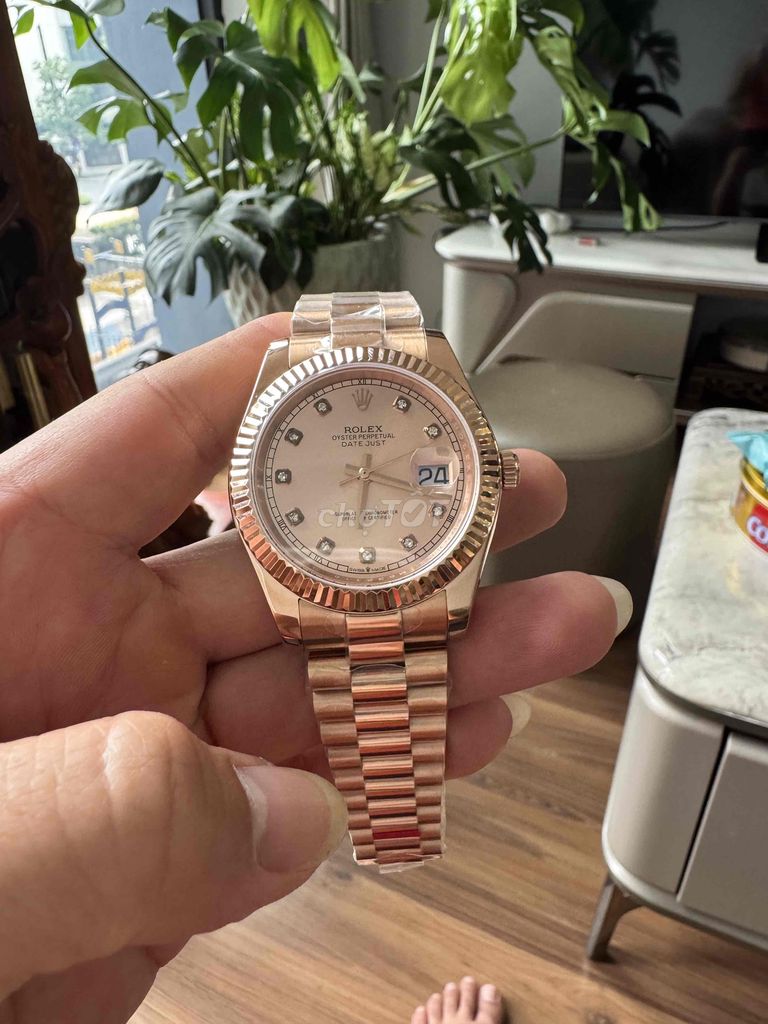 Đồng hồ Rolex Datejust Vàng hồng Nam. Mua bán Đồng hồ tại Quận Cầu Giấy Hà Nội được đăng bởi nguyen dinh thanh hình 1
