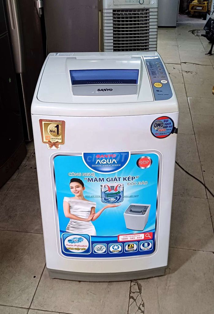 Máy giặt sanyo 7kg bảo hành 3 tháng