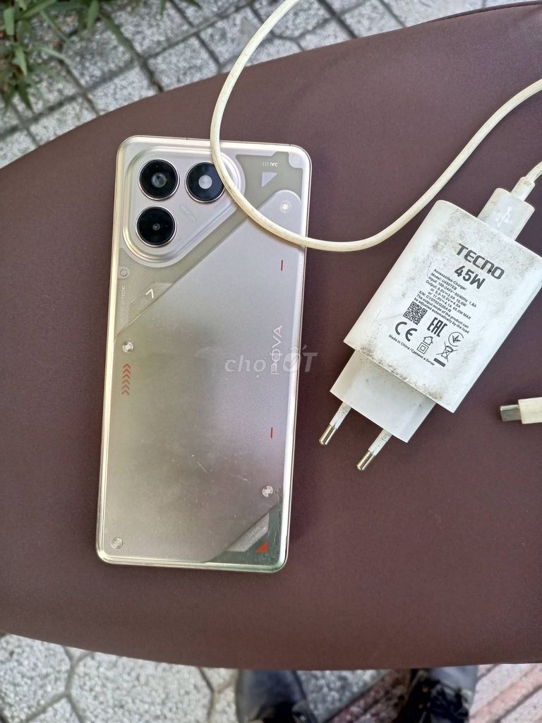 Tecno Pova 7 8GB/256GB Vàng. Mua bán Điện thoại tại Thành phố Thủ Dầu Một Bình Dương được đăng bởi Hội Đồ Điện Tử hình 1