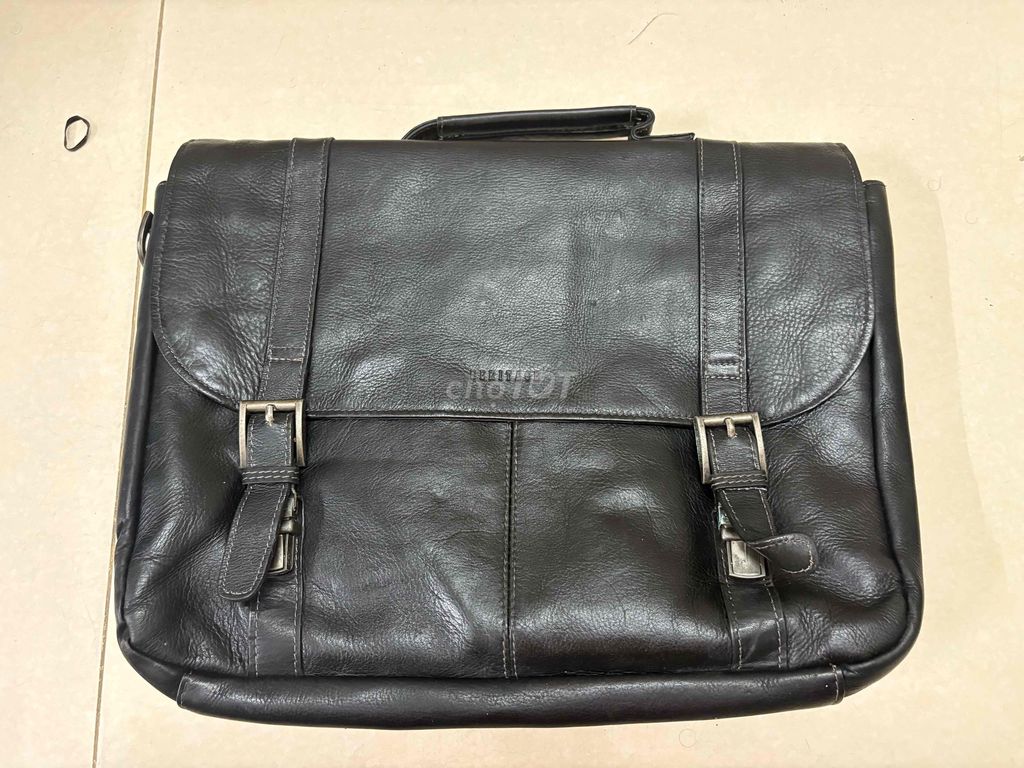 Cặp Da Nam Vintage Cao Cấp – Đựng Laptop 15.6 Inch. Mua bán Túi xách tại Huyện Đông Anh Hà Nội được đăng bởi Bill Brand hình 1