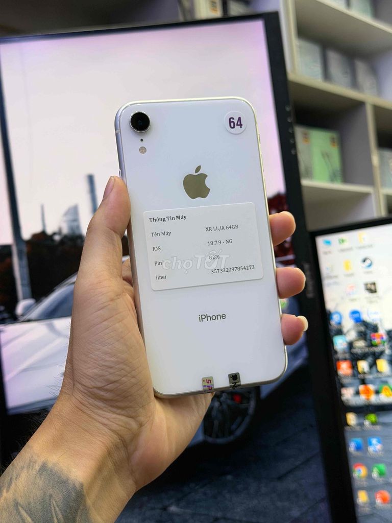 iPhone XR 64GB Trắng Mỹ 98%. Mua bán Điện thoại tại Thành phố Nam Định Nam Định được đăng bởi nguyễn việt hoàng hình 1