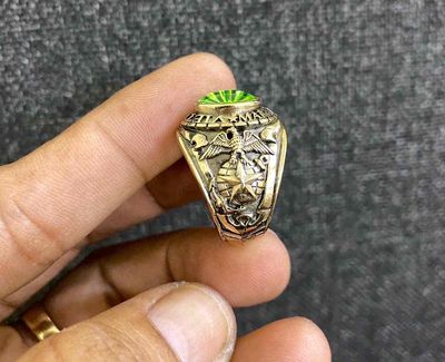 Nhẫn Nam Chủ Để Thuỹ Quân Lục Chiến Mạ Vàng 10k. Mua bán Phụ kiện thời trang khác tại Quận 4 Tp Hồ Chí Minh được đăng bởi Đại Lâm Mộc Nguyễn Đức