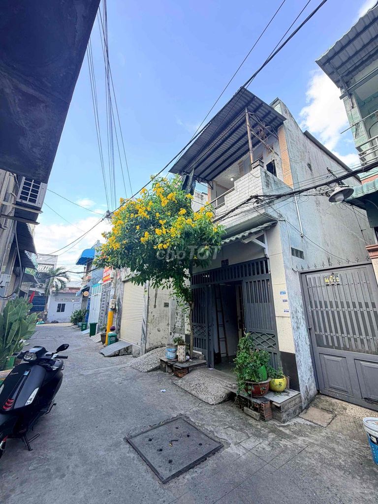 Nhà SHR Nguyễn Ảnh Thủ HXH 5M - Đúc 1 Trệt 1 Lầu