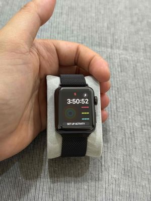 Apple Watch Series 3/38MM Bản Thép Đen Siêu Hiếm. Mua bán Thiết bị đeo thông minh tại Quận Bình Thạnh Tp Hồ Chí Minh được đăng bởi Đức Phong