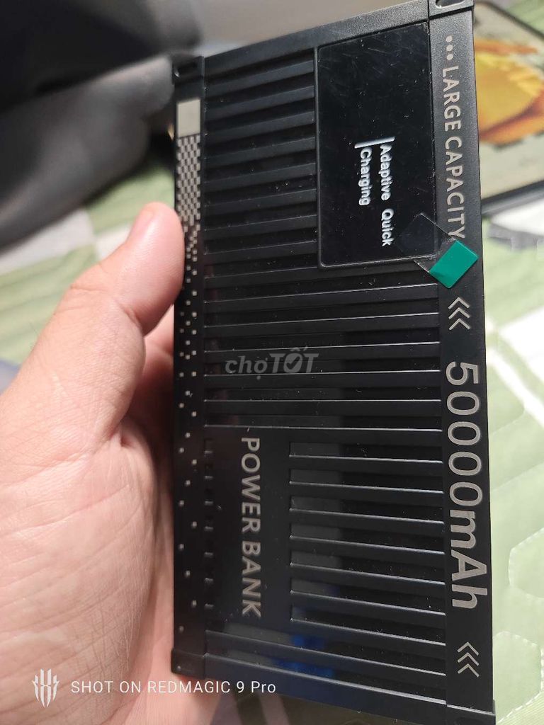 Sạc dự phòng 50000mAh Đen 99%. Mua bán Phụ kiện (Màn hình, Chuột...) tại Huyện Tam Nông Đồng Tháp được đăng bởi Nguyễn Văn Sang hình 1