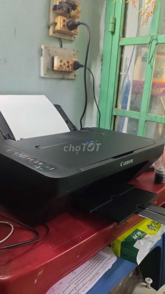 Máy in Canon E410 Đen In màu sắc nét. Mua bán Đồ dùng văn phòng tại Huyện Cần Giuộc Long An được đăng bởi Trung Như Ly hình 1