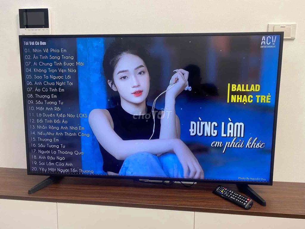 Bán Samsung 50in 4K Blutooth Wifi Mạng Trực Tiếp. Mua bán Tivi, Âm thanh tại Quận Gò Vấp Tp Hồ Chí Minh được đăng bởi Ngọc hình 1