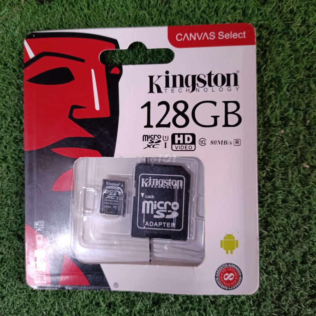 Thẻ nhớ Kingston MicroSD 128GB. Mua bán Phụ kiện (Màn hình, Chuột...) tại Thành phố Thủ Đức Tp Hồ Chí Minh được đăng bởi Cũ Giá Rẻ hình 1