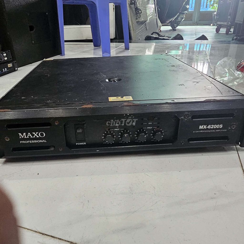 Cục đẩy công suất Maxo MX 6200S 4 kênh đã sử dụng. Mua bán Tivi, Âm thanh tại Thành phố Biên Hòa Đồng Nai được đăng bởi thanh hình 1