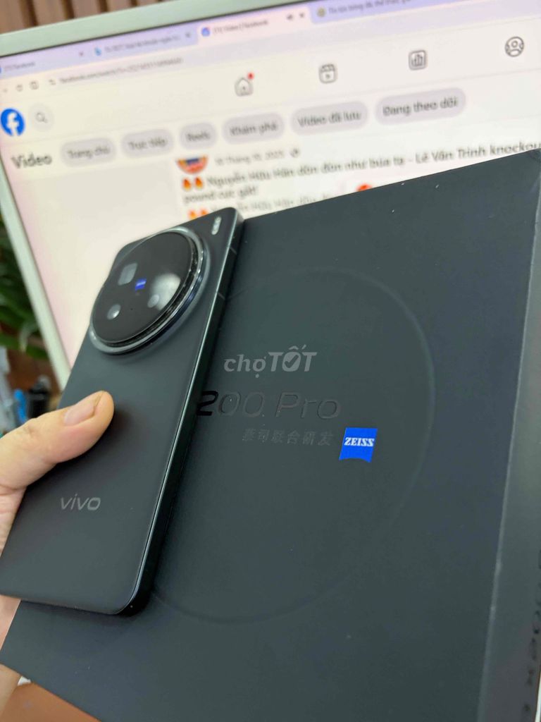 Vivo X200 Pro 12GB/256GB Đen 98% fullbox. Mua bán Điện thoại tại Quận Lê Chân Hải Phòng được đăng bởi hoang anh hình 1