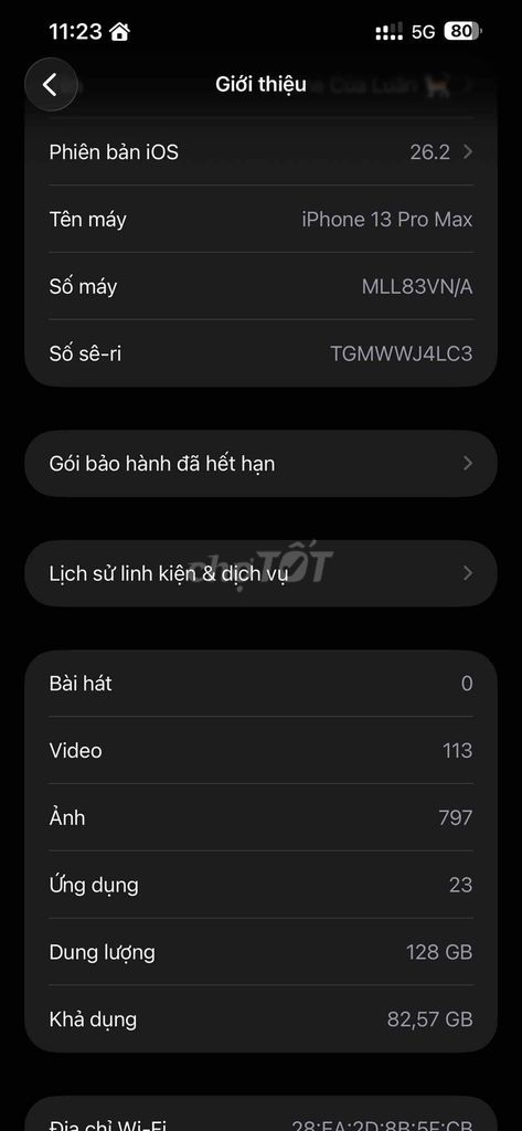 Apple iPhone 13 Pro Max 128GB Vàng. Mua bán Điện thoại tại Huyện Mang Thít Vĩnh Long được đăng bởi Võ Minh Luân hình 1
