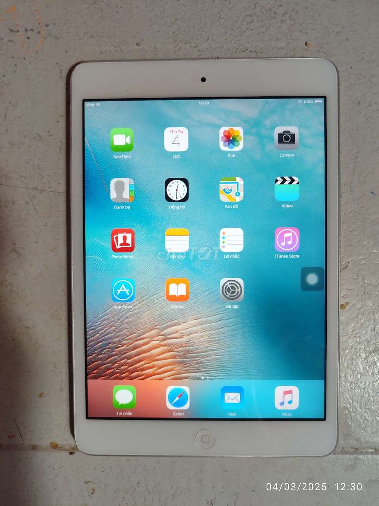 IPAD MINI 16GB  PIN 96%,MÀN HÌNH 7.9 INCH ĐẸP ZIN. Mua bán Máy tính bảng tại Quận Gò Vấp Tp Hồ Chí Minh được đăng bởi Đồ cũ dư bán rẻ hình 1