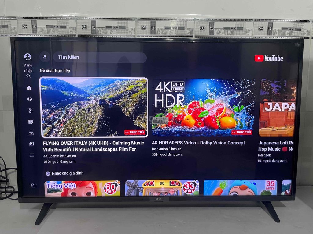 Smart TV LG 43inch Giọng Nói Mới ❤️ ✅Giao Lắp