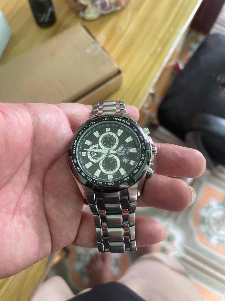 Casio Edifice Nam Kim loại Bạc. Mua bán Đồng hồ tại Huyện Củ Chi Tp Hồ Chí Minh được đăng bởi Tuan hình 1