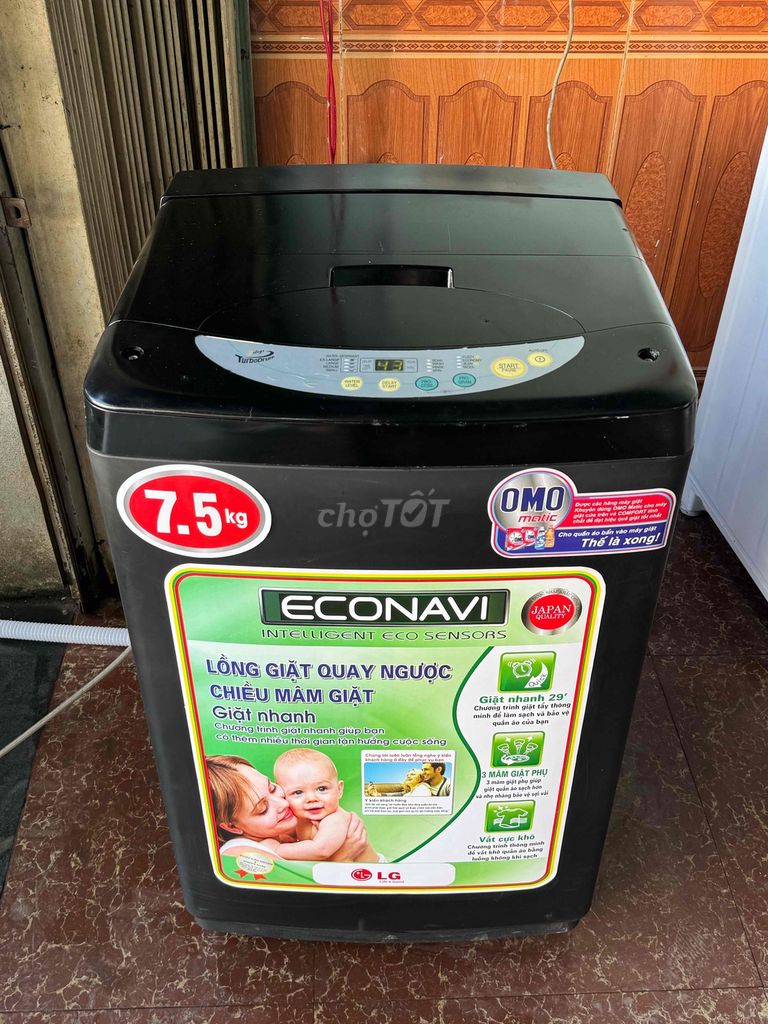Máy giặt LG 7.5kg Đen. Mua bán Máy giặt tại Thành phố Buôn Ma Thuột Đắk Lắk được đăng bởi Tuấn tú hình 1