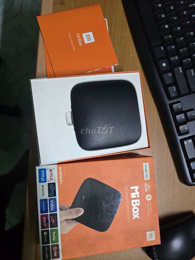  TV Box Xiaomi Mi Box 4K Ultra HD Đen. Mua bán Tivi, Âm thanh tại Huyện Ba Tri Bến Tre được đăng bởi Công Tuấn hình 1