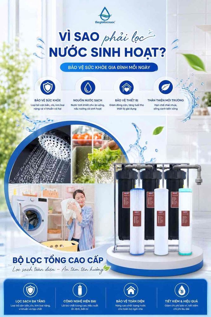 Hệ thống lọc nước UStopwater Inox 304. Mua bán Bếp, lò, đồ điện nhà bếp tại Huyện Như Xuân Thanh Hóa được đăng bởi Lương phương hình 1