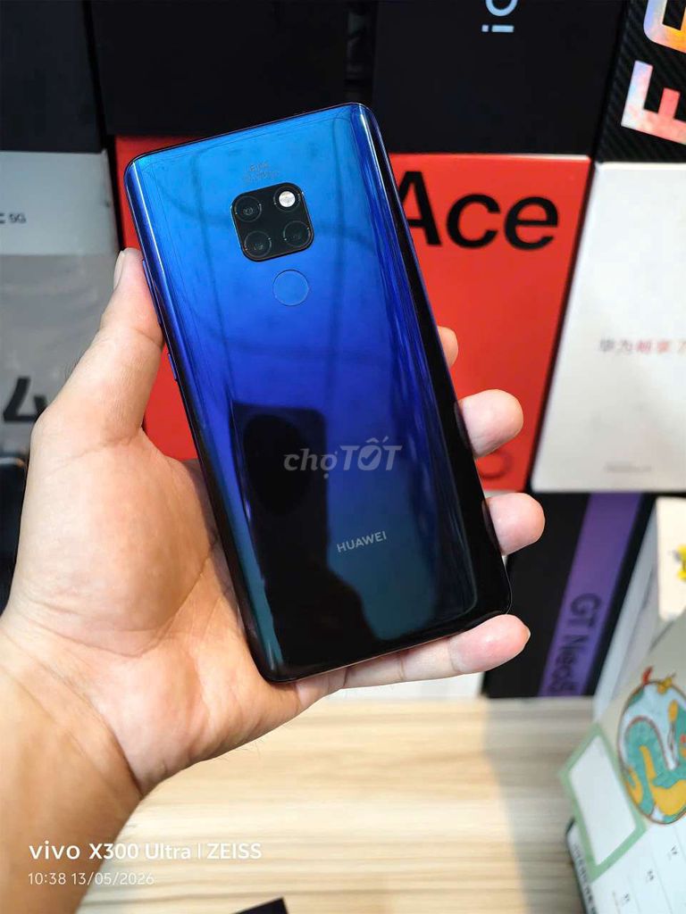 Huawei Mate 20 128GB Xanh tím. Mua bán Điện thoại tại Thành phố Thuận An Bình Dương được đăng bởi Thu Quynh shop hình 1