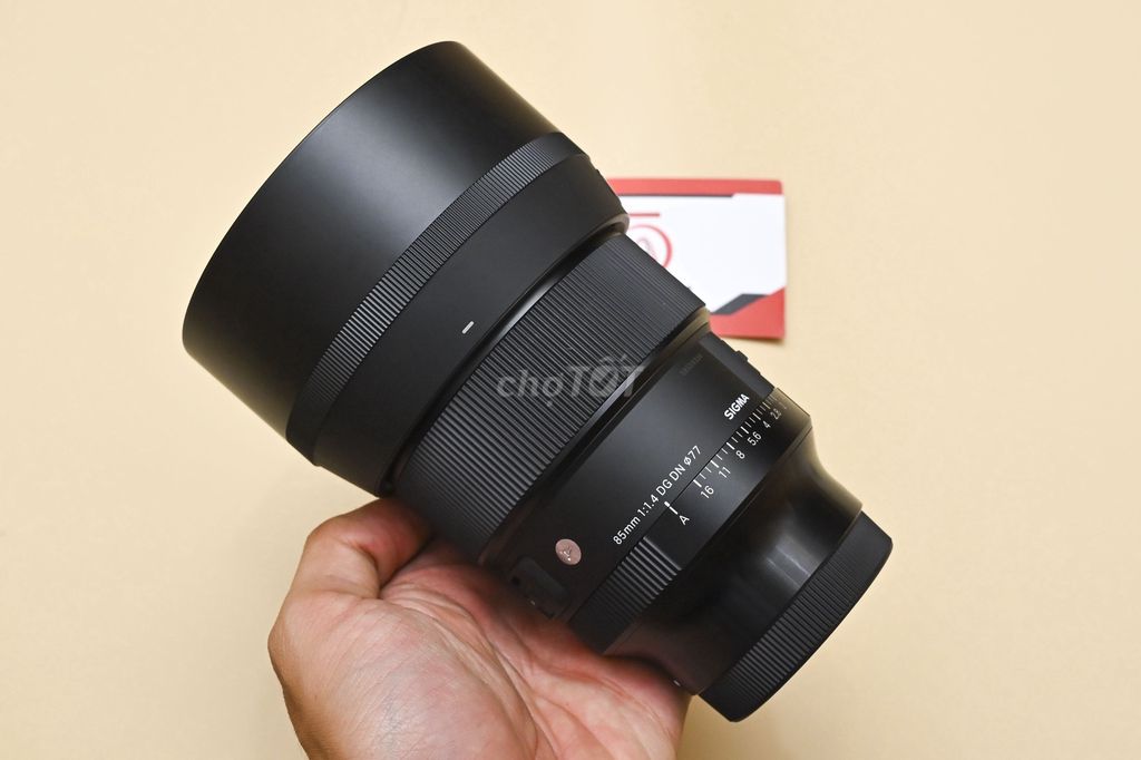 Ống kính Sigma 85mm f1.4 DG DN. Mua bán Máy ảnh, Máy quay tại Quận Tân Bình Tp Hồ Chí Minh được đăng bởi osaka camera hình 1