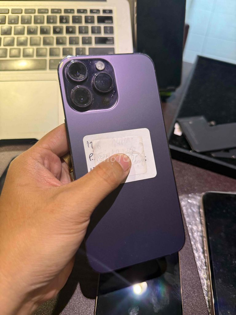 iphone 14 Pro Max Tím Đã dùng zin nguyen app. Mua bán Điện thoại tại Thành phố Thủ Đức Tp Hồ Chí Minh được đăng bởi Minh Sang Store Góp Bao Nợ Xấu hình 1