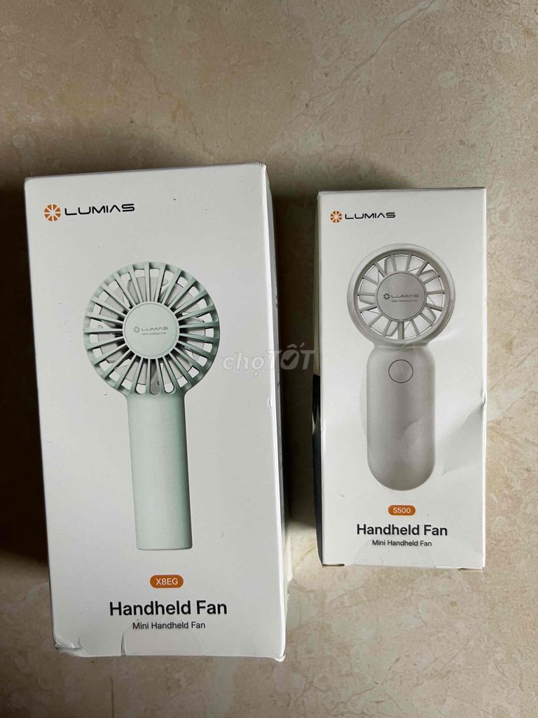Quạt cầm tay LUMIAS X8EG Xanh nhạt. Mua bán Quạt tại Quận Bình Thạnh Tp Hồ Chí Minh được đăng bởi Phương Giang hình 1