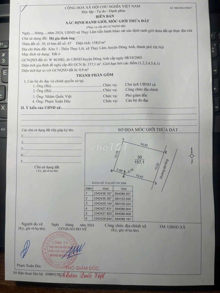 Nhà oto tránh 157m , MT 11m. Mua bán nhà ở tại Huyện Đông Anh Hà Nội được đăng bởi Nguyên Vũ hình 3