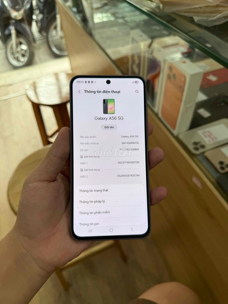 Samsung Galaxy A56 Đen 128GB. Mua bán Điện thoại tại Quận Đống Đa Hà Nội được đăng bởi Hoàng quân store hình 1