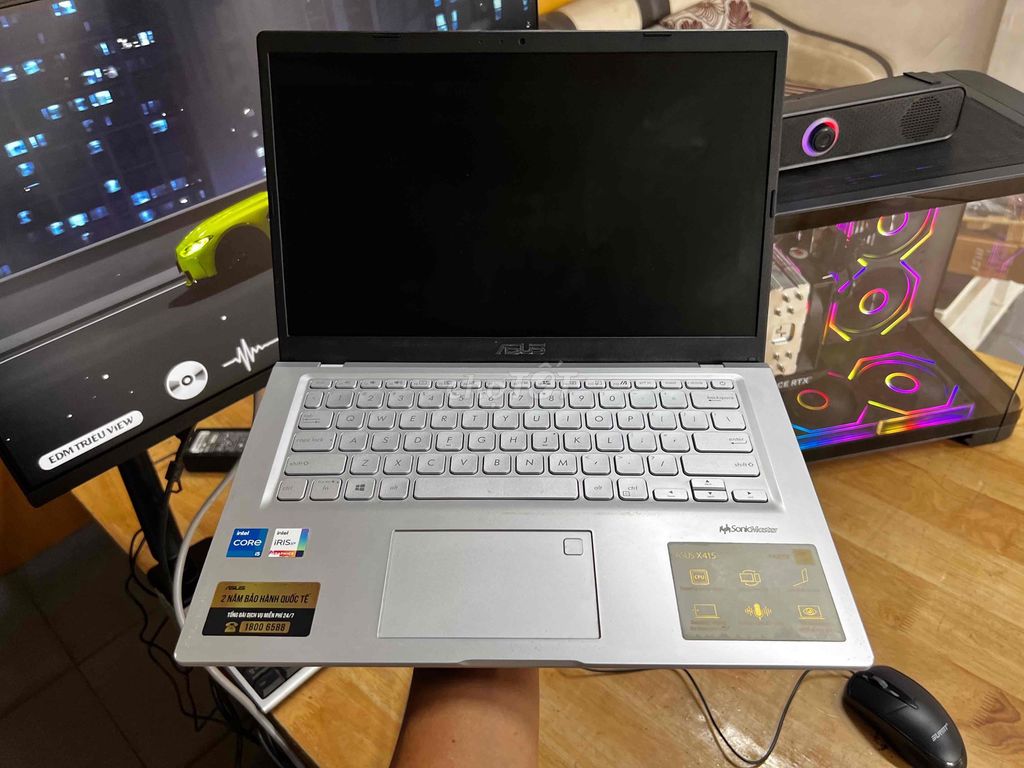 Asus X412 i5 gen 11th mạnh đẹp. Mua bán Laptop tại Thành phố Bến Tre Bến Tre được đăng bởi LAPTOP THANH LÂM hình 1