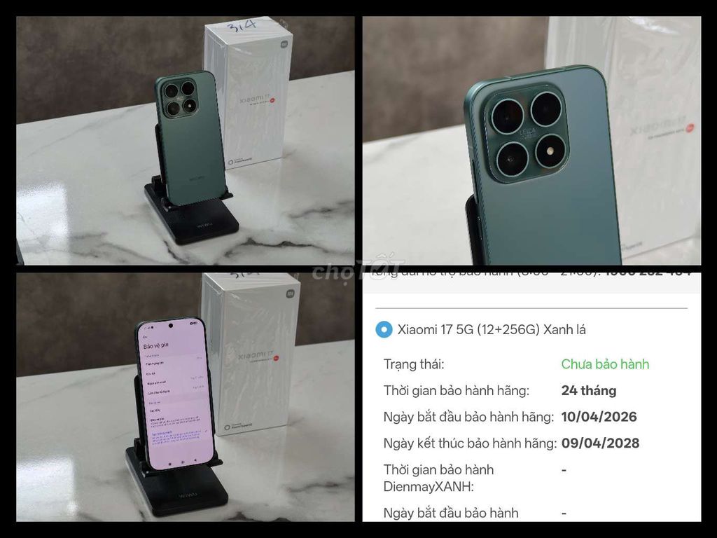Xiaomi 17 5G Chính Hãng NEW KHUI. Mua bán Điện thoại tại Quận 4 Tp Hồ Chí Minh được đăng bởi Thanh Phong Mobile hình 1