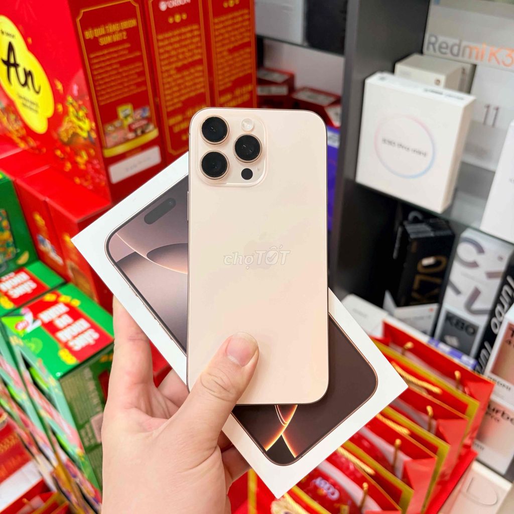iPhone 16 Pro Max 256Gb VN Like New - Bán Trả Góp. Mua bán Điện thoại tại Thành phố Tây Ninh Tây Ninh được đăng bởi Trần Bảo Store Mobile Tây Ninh hình 1