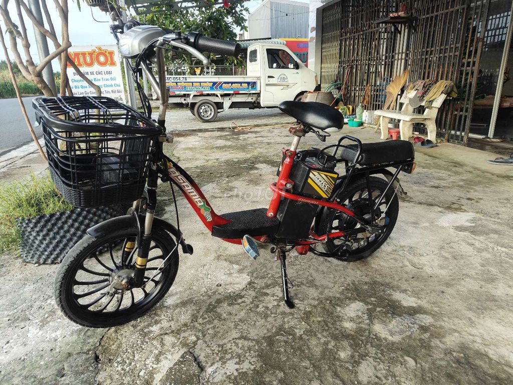 Xe đạp điện còn như mới. Mua bán Xe điện tại Huyện Bình Tân Vĩnh Long được đăng bởi MƯỜI   BÌNH TÂN VL hình 3