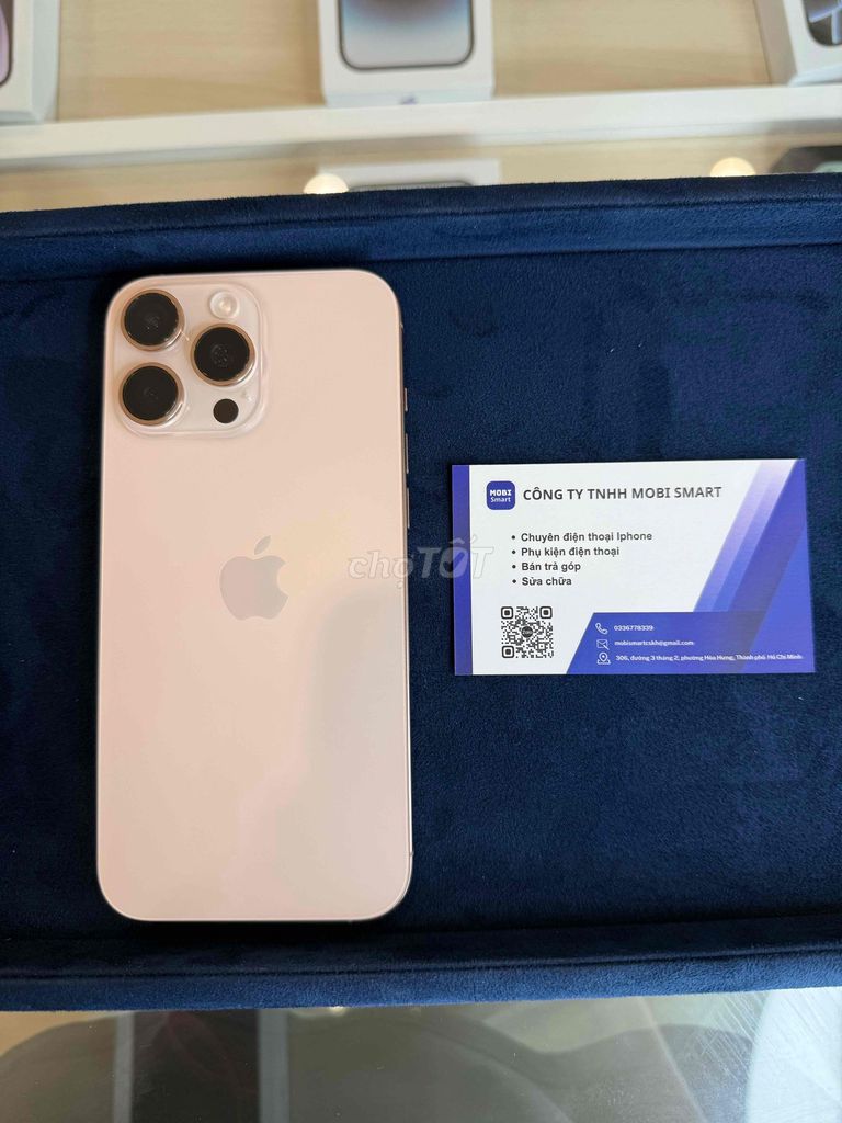 Apple iPhone 15 Pro Max Trắng. Mua bán Điện thoại tại Quận 10 Tp Hồ Chí Minh được đăng bởi Mobi Smart hình 1
