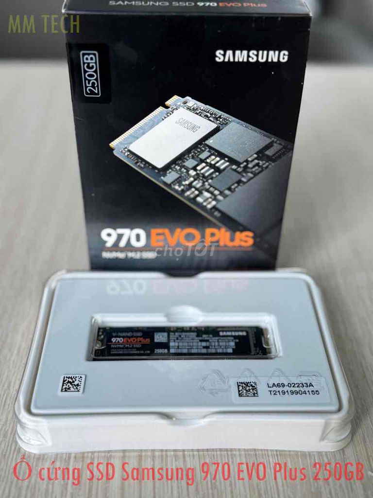 SSD Samsung 970 EVO Plus 250GB. Mua bán Linh kiện (RAM, Card...) tại Quận Tân Bình Tp Hồ Chí Minh được đăng bởi Nick Nguyen  hình 1