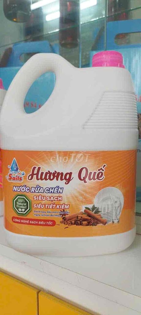 Nước rửa chén bát cao cấp 3.6L