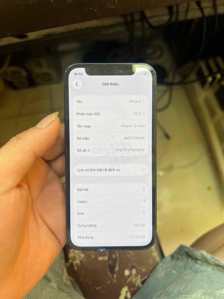 Apple iPhone 12 mini 128GB máy phụ nhỏ gọn. Mua bán Điện thoại tại Thị xã Từ Sơn Bắc Ninh được đăng bởi Hữu Tiến Mobile hình 1