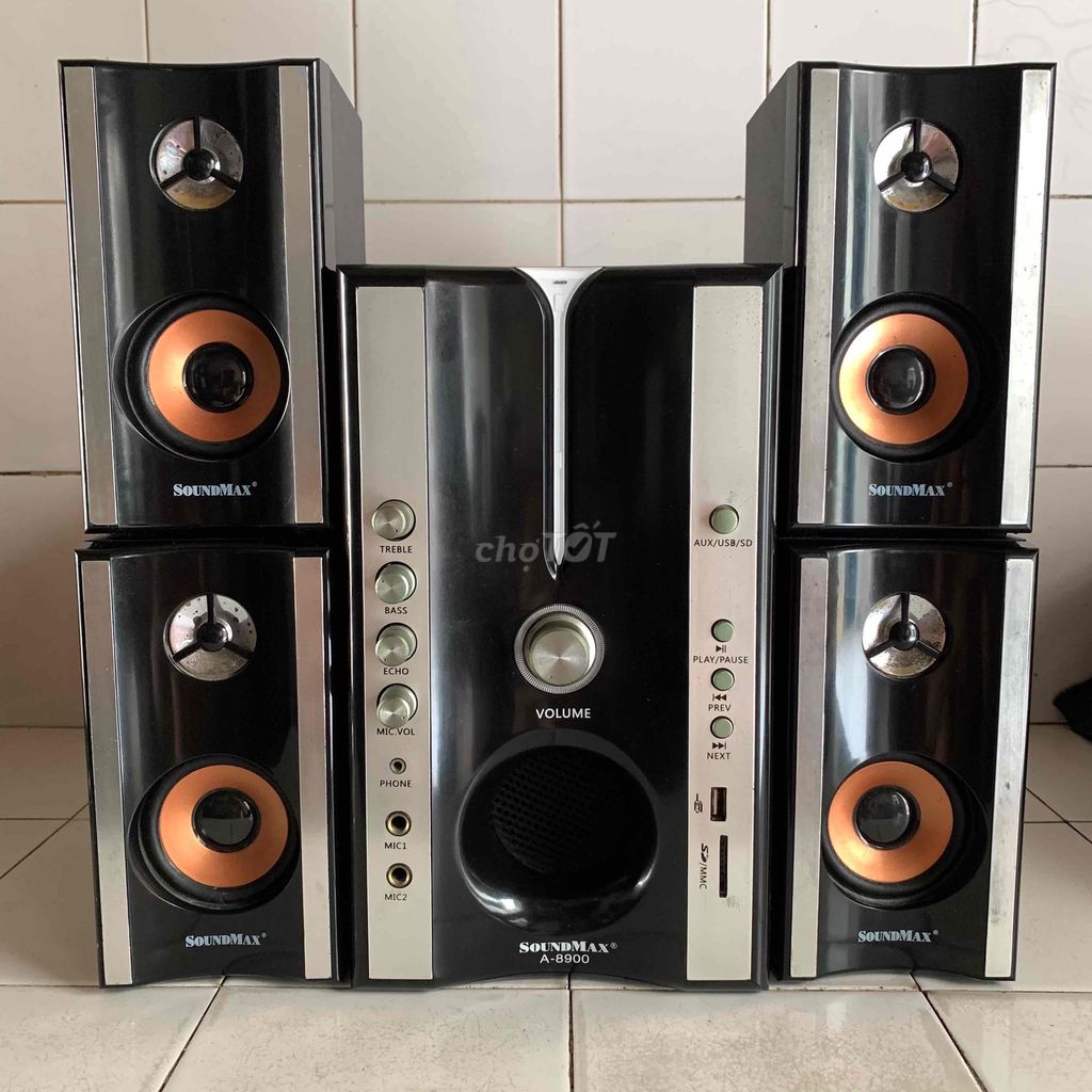 Bộ loa vi tính 4.1 SoundMax model A-8900. Mua bán Tivi, Âm thanh tại Quận Bình Thạnh Tp Hồ Chí Minh được đăng bởi Kiên BXMĐ hình 1