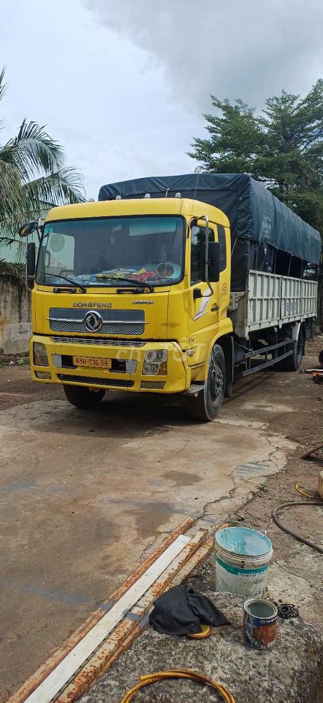 Xe tải Dongfeng B170 2015 màu vàng 9.6 tấn. Mua bán Xe tải, xe ben tại Quận Cái Răng Cần Thơ được đăng bởi Huỳnh Tân Thuận  hình 1