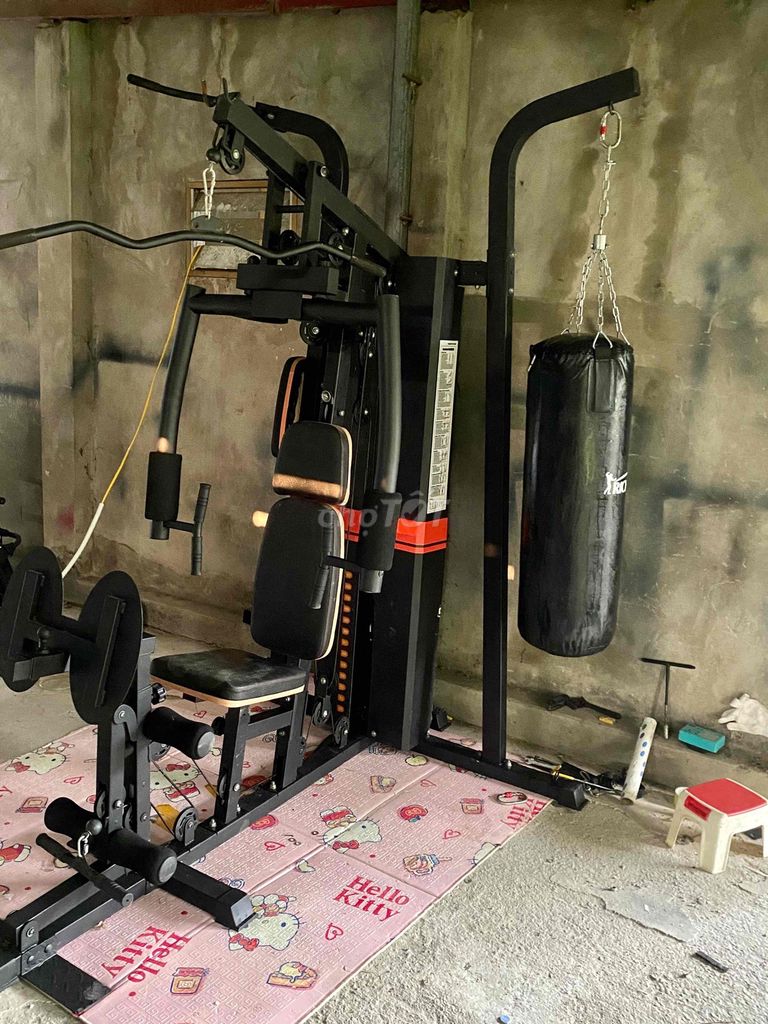 Giàn tạ đa năng Kim loại Đen. Mua bán Đồ thể thao, Dã ngoại tại Huyện Đông Anh Hà Nội được đăng bởi hung hình 1