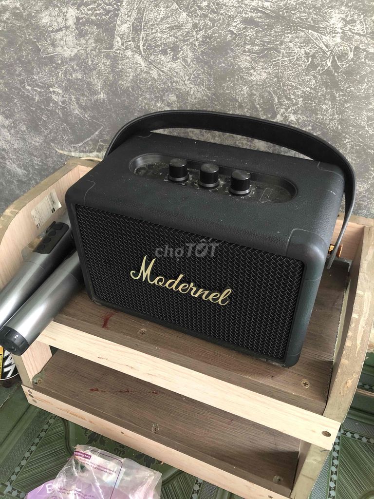 Loa Bluetooth Modernel Đen. Mua bán Tivi, Âm thanh tại Quận 12 Tp Hồ Chí Minh được đăng bởi NGUYEN VĂN PHỐ hình 1