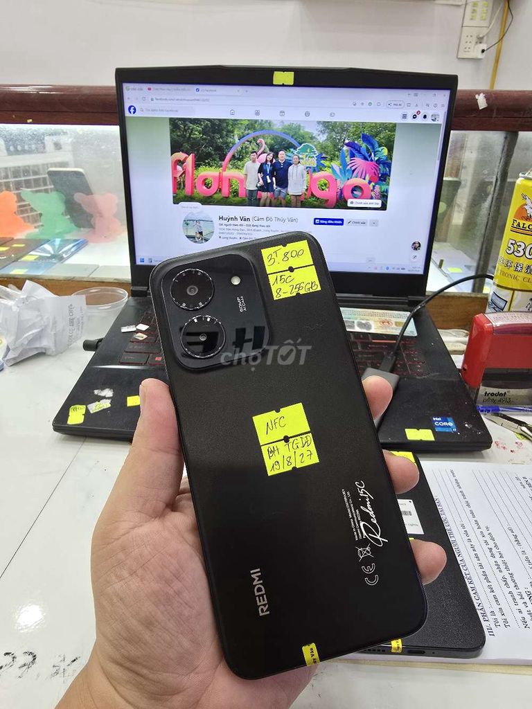 Xiaomi Redmi 15C 8GB 256GB Đen Đã sử dụng. Mua bán Điện thoại tại Thành phố Long Xuyên An Giang được đăng bởi Facebook Cầm Đồ Thúy Vân hình 1