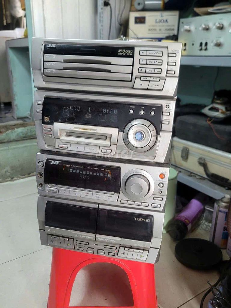 Dàn âm thanh Victor MX-MD77 Bạc. Mua bán Tivi, Âm thanh tại Quận 7 Tp Hồ Chí Minh được đăng bởi dang van dua hình 1