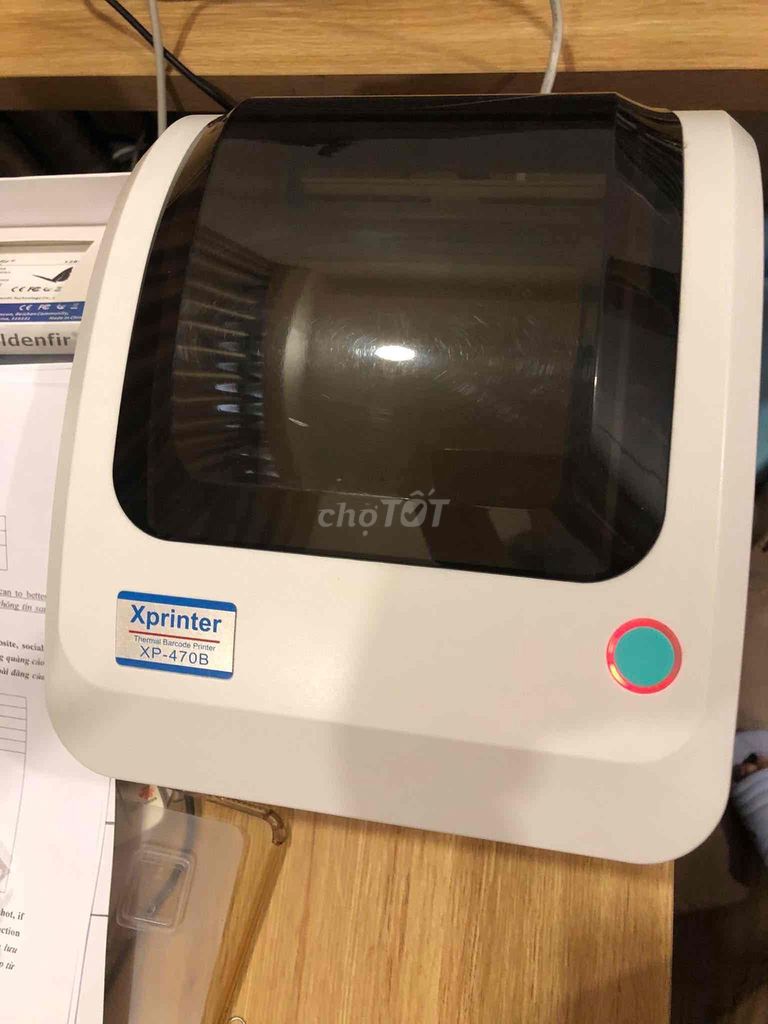 Máy in nhiệt Xprinter XP-470B Wifi Trắng. Mua bán Đồ dùng văn phòng tại Huyện Gia Lâm Hà Nội được đăng bởi Sỉ AZ hình 1