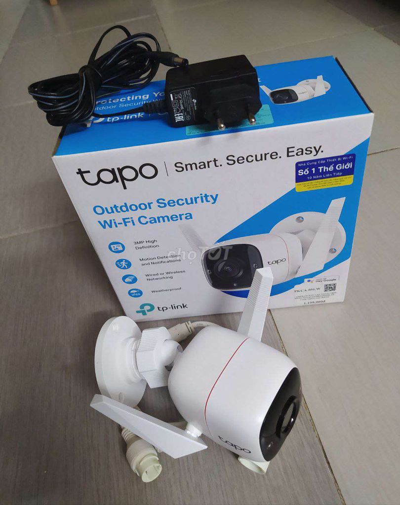Camera IP 3MP TP-Link Tapo C310_không kèm thẻ nhớ. Mua bán Máy ảnh, Máy quay tại Quận Đống Đa Hà Nội được đăng bởi Ngoc Thanh hình 1