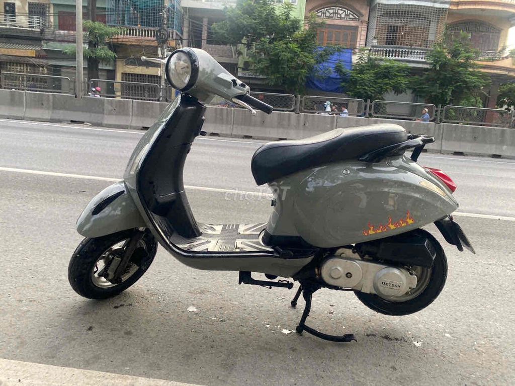 Vespa 50 đời cao êm đẹp như hình. Mua bán Xe máy tại Quận Hồng Bàng Hải Phòng được đăng bởi Ly  hình 2
