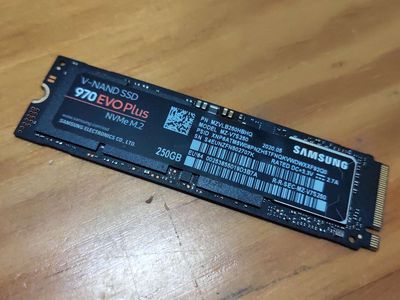 Dư ssd samsung 970 EVO Plus 250gb. Mua bán Linh kiện (RAM, Card...) tại Quận 1 Tp Hồ Chí Minh được đăng bởi Pham Van Dat