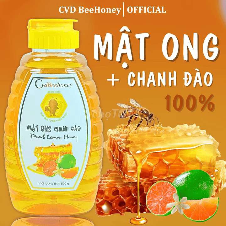 Mật ong chanh đào CVDBeeHoney. Mua bán Đồ ăn, thực phẩm và các loại khác tại Thành phố Thủ Đức Tp Hồ Chí Minh được đăng bởi Thuy Hi hình 1