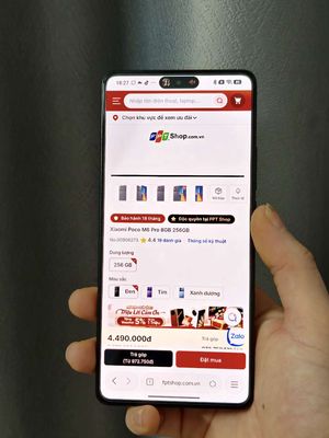 Poco M6 Pro 8GB/256GB còn BH tại FPT