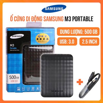 Ổ Cứng HDD Di Động SAMSUNG M3 500GB 1TB 2TB. Mua bán Linh kiện (RAM, Card...) tại Quận 10 Tp Hồ Chí Minh được đăng bởi Tùng HH